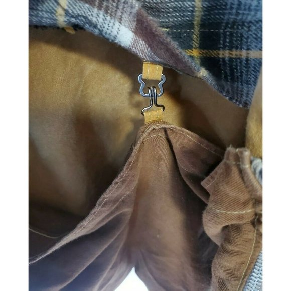 Western Field by Hawthorne VTG Duck Hunting Canvas Jacket Corduroy Flannel Lined - Picture 8 of 9